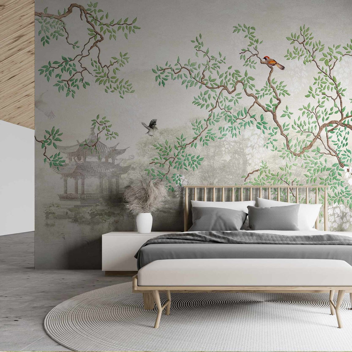 safari orman salon duvar kağıdı